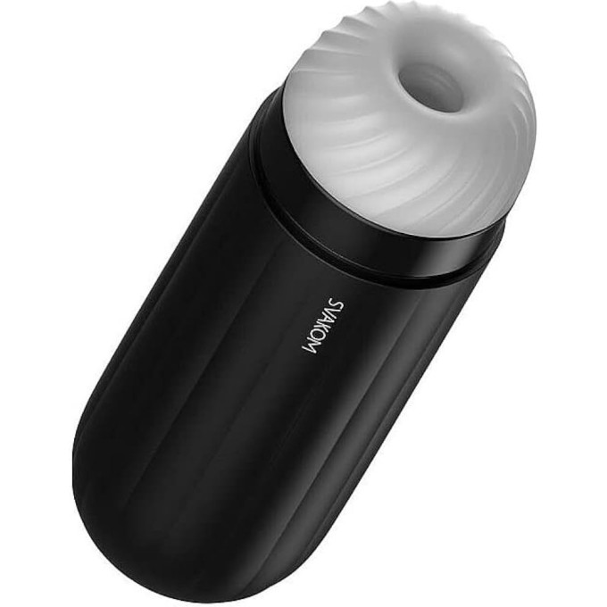 Автоматический интерактивный мастурбатор SVAKOM SAM BLACK H08C-BLK